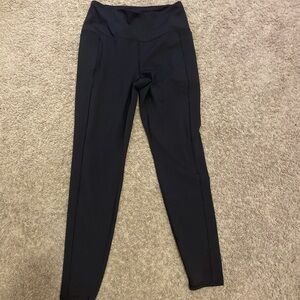 Spyder Black Leggings Tapered Fit Athleisure
